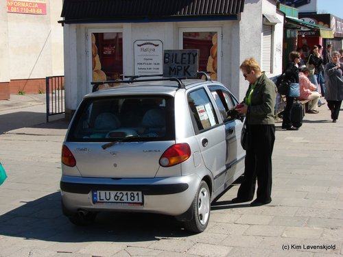Daewoo Matiz ticket office