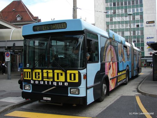 1989' Volvo B10MA-55 Hess duobus