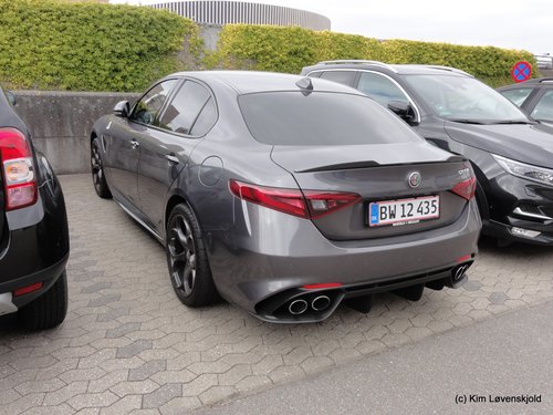 2017' Alfa Romeo Giulia 2.9 V6 BiTurbo 510 hk Quadrifoglio Aut.