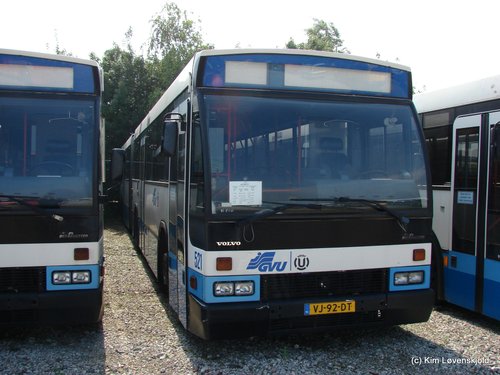 1990' Volvo B10MA-55 Den Oudsten B88