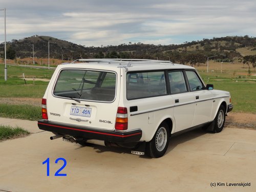 My car no. 12: 1985' Volvo 240 GL