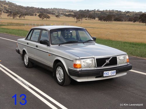 My car no. 13: 1989' Volvo 240 GL