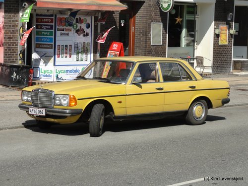1981' Mercedes W123