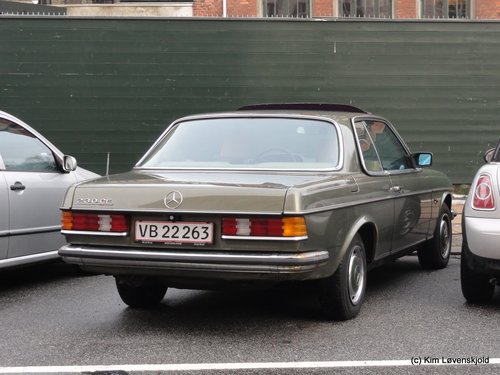 1980' Mercedes 230CE