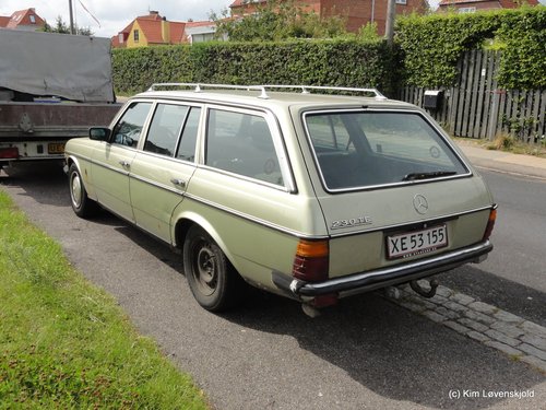 1982' Mercedes 230TE