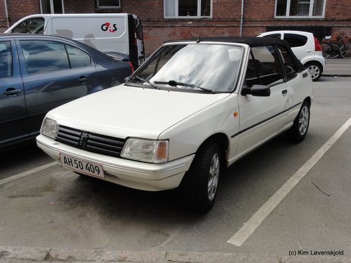 1989' Peugeot 205 Cabriolet
