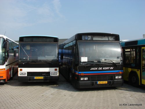 1990' & 1988' DAF MB230 Den Oudsten B88