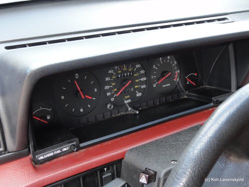 1989' Volvo 740 GLE (US model) 16V