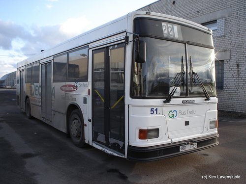 1996' Scania L113CLB Duple-Metsec T-56 City BaltScan