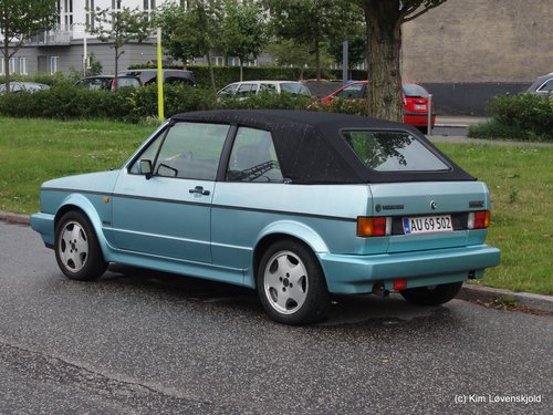 1994' VW Golf I 1,8 Cabriolet