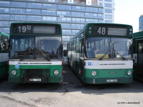 1985' Volvo B10M-60 Aabenraa & 1983' Scania BR112 DAB