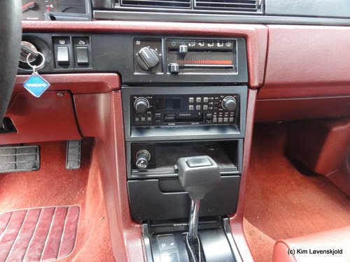 1989' Volvo 740 GLE (US model) 16V