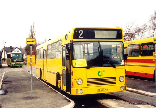 1990' Volvo B10M-60 Aabenraa