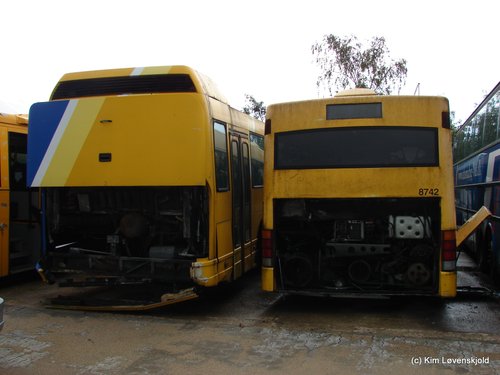 1996' DAB 15-1200C & 1994' Volvo B10BLE-60 Aabenraa