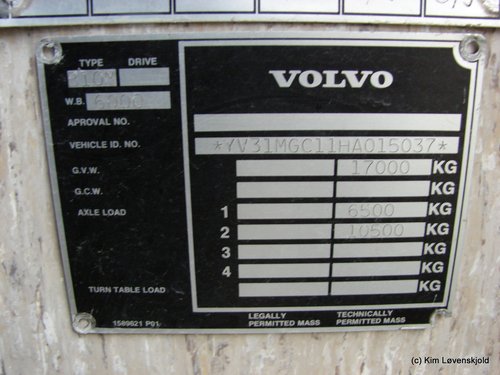 1988' Volvo B10M-60 Aabenraa