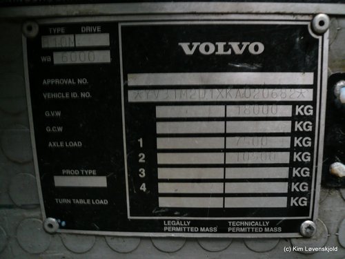 1989' Volvo B10M-60 Van Hool Alizée