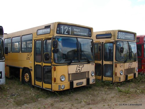1985' & 1988' Volvo B10M-60 Aabenraa