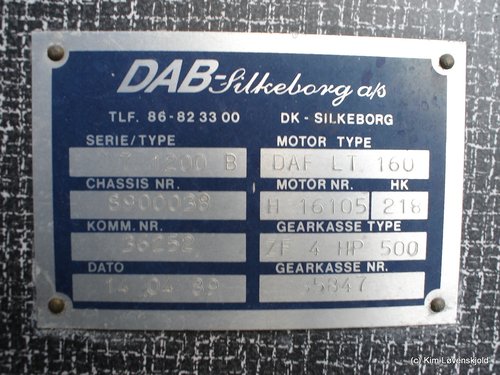 1989' DAB 7-1200B