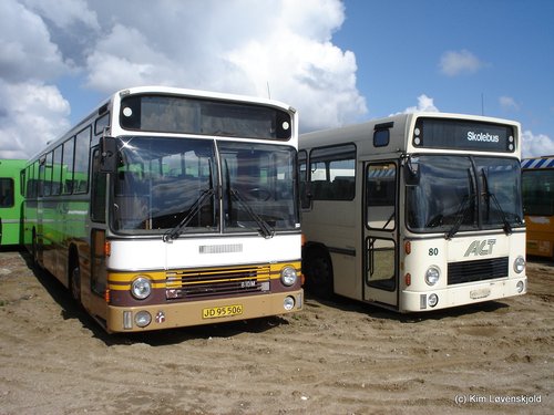 1983' & 1985' Volvo B10M-60 Aabenraa