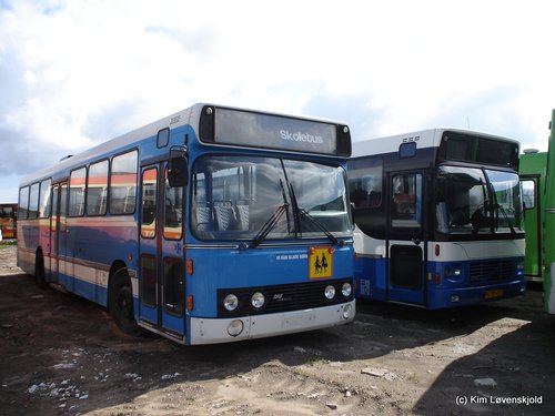 1989' DAB 7-1200B & 1989' Volvo B10M-60 Aabenraa