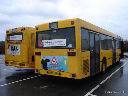 1994' DAB 15-1200C & 1992' Mercedes O405N
