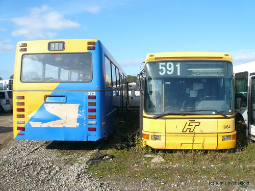 1988' Volvo B10M-60 Aabenraa & 1995' DAB 15-1200C - bus, vbi