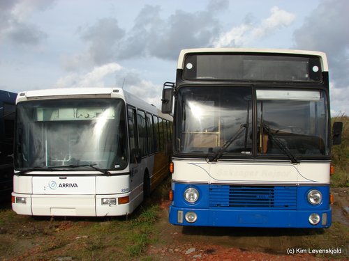 1994' DAB 15-1200C & 1985' Volvo B10M-60 Aabenraa