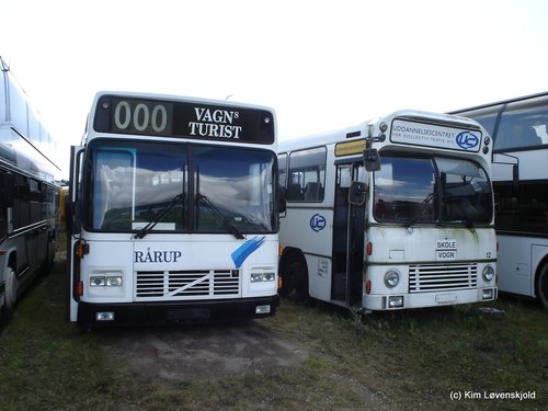 1990' Volvo B10M-60 Aabenraa & 1979' Volvo B58-60 Aabenraa