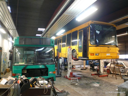 Volvo B10M-60 Aabenraa 2000 & 1995' DAB 15-1200C - bus, vbi