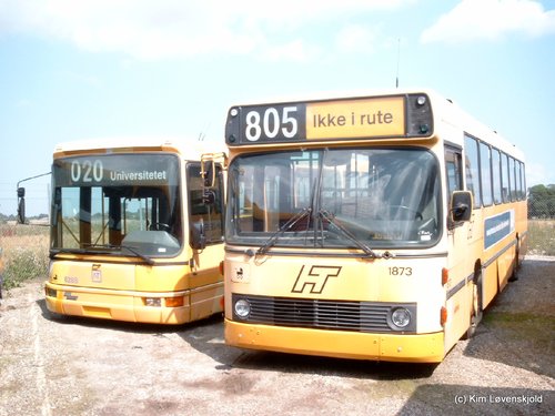 1994' DAB 15-1200C & 1988' Volvo B10M-60 DAB - bus, vbi