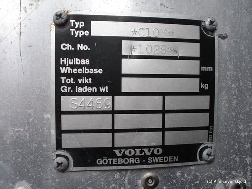 1987' Volvo C10M-70 Hess