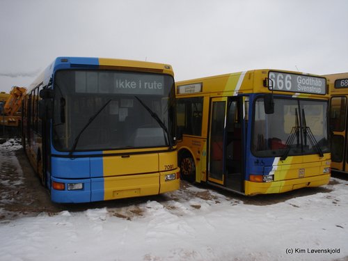 1994' DAB 15-1200C & 1996' Volvo B10L-60 Aabenraa 2000NL