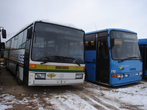 Mercedes O408 & DAF