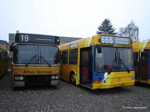 1989' DAB 7-1200B & 1996' Volvo B10L-60 Aabenraa 2000NL