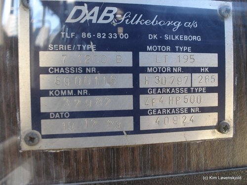 1989' DAB 7-1200B