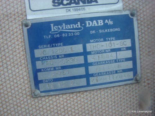 1988' Volvo B10M-60 DAB