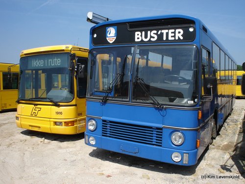 1993' DAB 15-1200C & 1982' Volvo B10M-60 Aabenraa