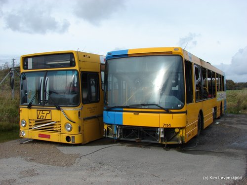 1988' Volvo B10M-60 Aabenraa & 1994' DAB 15-1200C