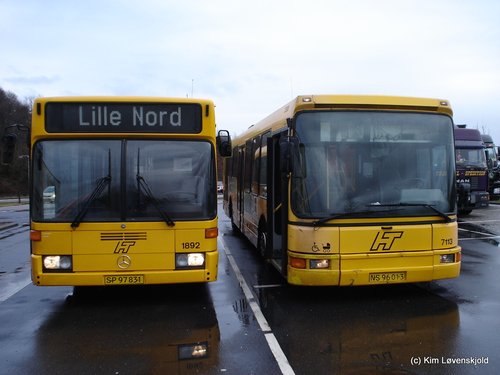 1992' Mercedes O405N & 1994' DAB 15-1200C