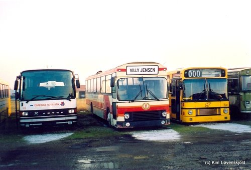 Setra 21x & Volvo B58-60 DAB & Volvo B10M-60 Aabenraa