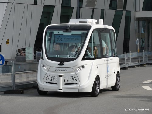 Navya Driverless shuttle