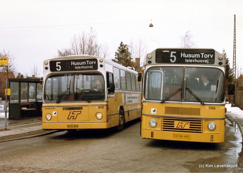 1975' Volvo B59-59 Aabenraa & 1976' Leyland LS575-680/5 DAB series 3