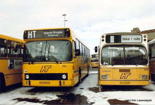 1986' Leyland 8-1200B & 1972' Volvo B59-59 Aabenraa