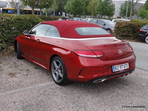 2018' Mercedes C 200 cabriolet