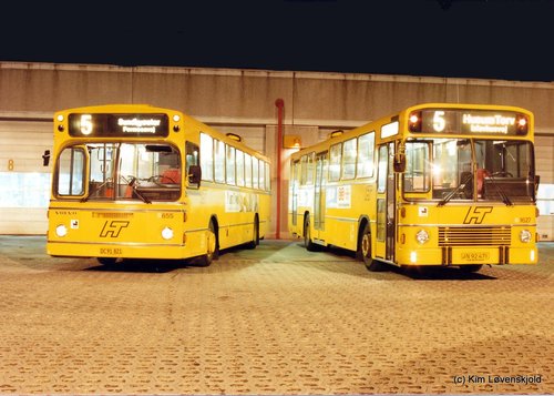 1975' Volvo B59-59 Aabenraa & 1984' Volvo B10M-60 Aabenraa