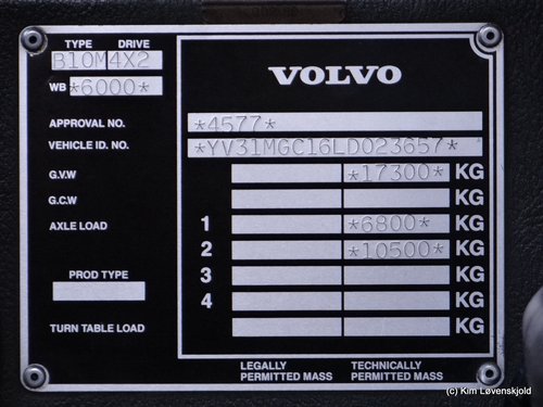1991' Volvo B10M-60 MCA