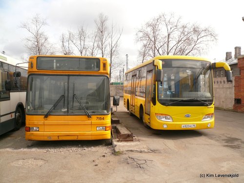 1996' Volvo B10L-60 Aabenraa 2000NL & 2007' JAC HFC6830G