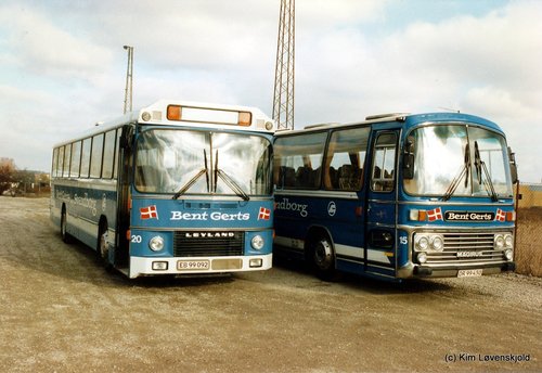 1976' Leyland LIDRT 6857/3 DAB series 3 & 1975' Magirus Deutz 230R120 Plaxton Supreme III