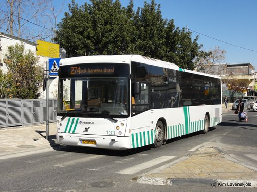 Volvo B8RLE Merkavim Pioneer