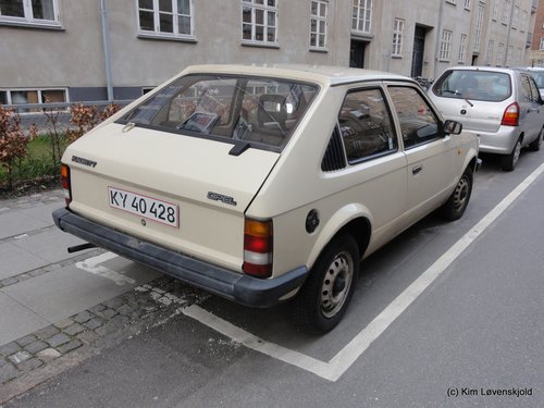 1984' Opel Kadett 1,2